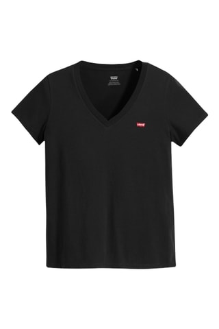 2 t-shirt Vneck - Nero e rosa chiaro