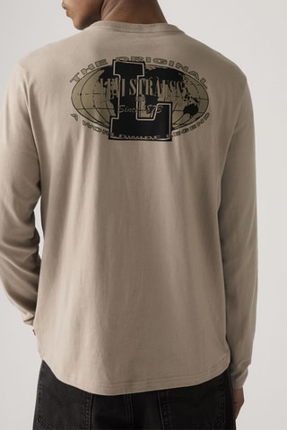 T-shirt Relaxed - Beige
