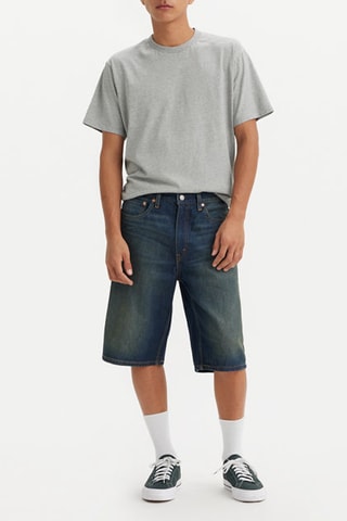 Bermuda loose - Blu scuro