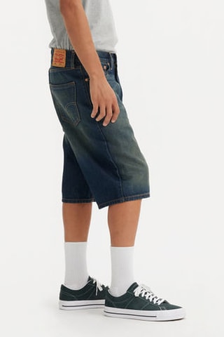 Bermuda loose - Blu scuro