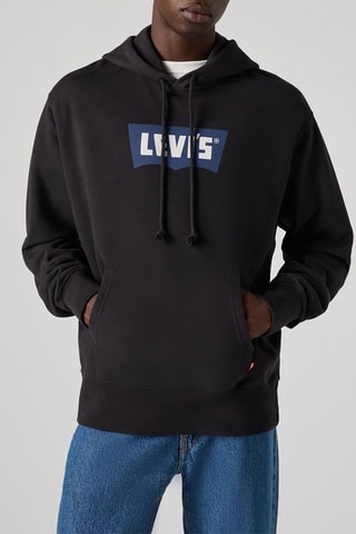 Sweat à capuche Graphic - Noir