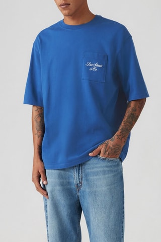 T-shirt Sleeve - Bleu