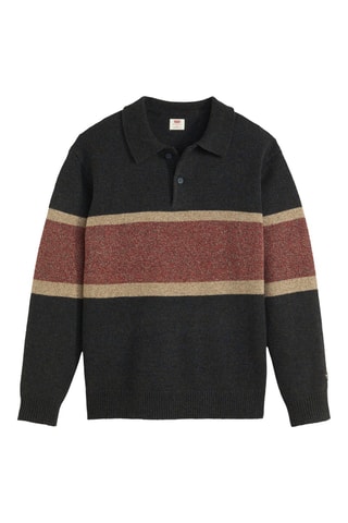 Pull en laine Rugby - Bleu marine