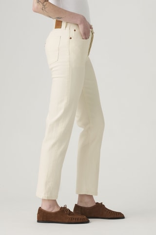 Jeans straight 501® Crop - Ecrù