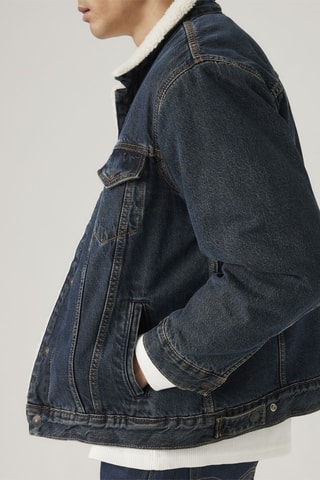 Giubbotto relaxed - Blu