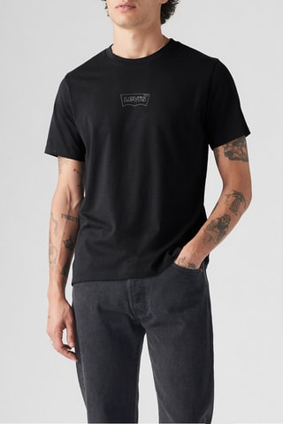 T-shirt relaxed - Noir