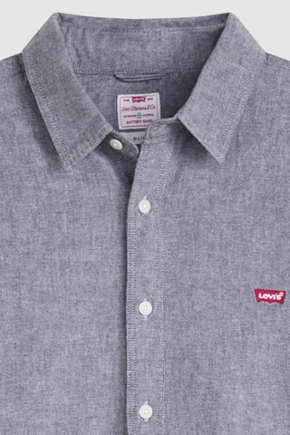 Chemise slim LS Battery - Gris