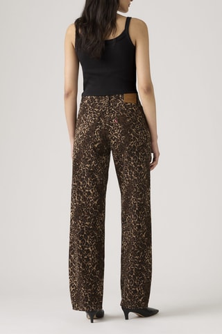 Jeans wide legs Baggy - Marrone