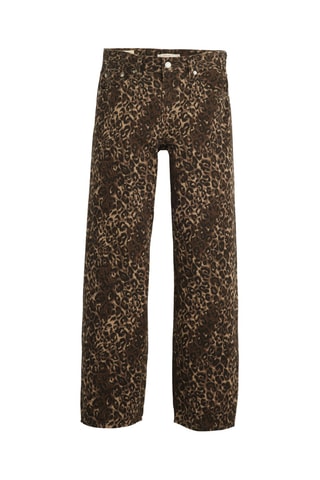 Jeans wide legs Baggy - Marrone