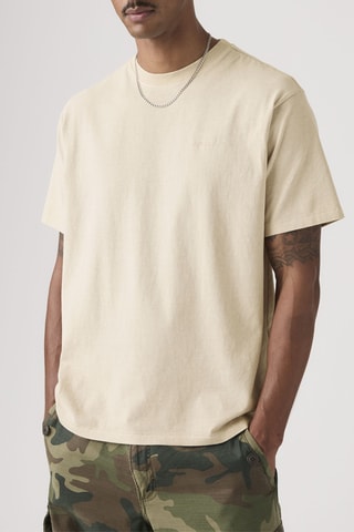 T-shirt Tab Vintage - Beige
