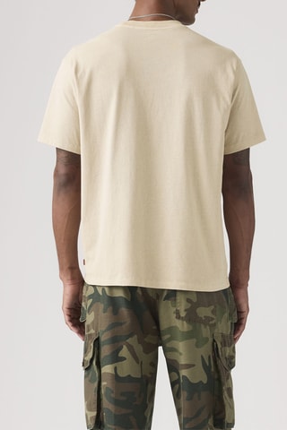 T-shirt Tab Vintage - Beige