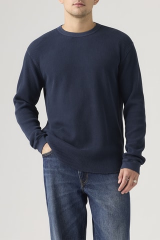 T-shirt LS Rlx Thermal - Bleu marine