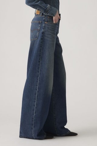 Jeans wide legs - Indaco scuro