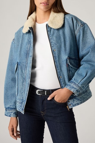 Giubbotto Sherpa - Blu