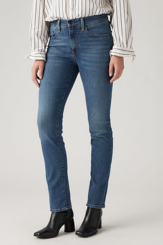 Jeans 724™ straight a vita alta - Indaco scuro