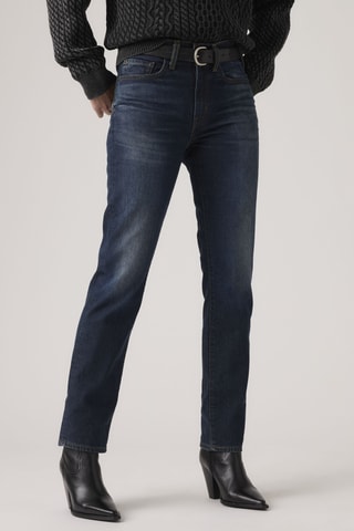 Jeans 724™ straight a vita alta - Indaco scuro