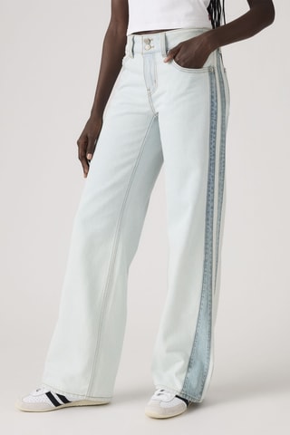Jeans wide legs - Indaco