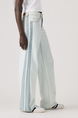 Jeans wide legs - Indaco