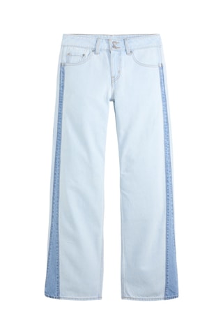 Jeans wide legs - Indaco