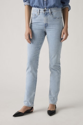 Jeans 724™ straight a vita alta - Indaco