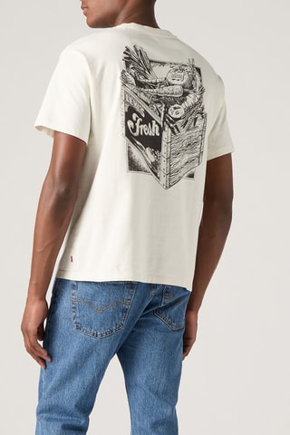 T-shirt LSE Vintage -  Blanc