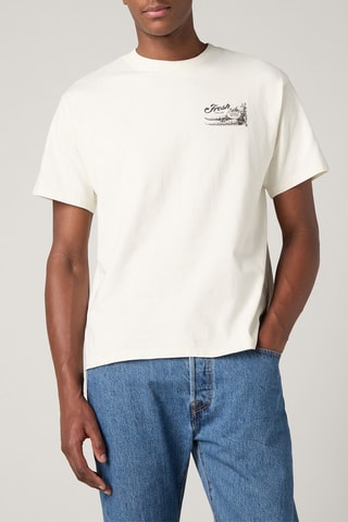 T-shirt LSE Vintage -  Blanc