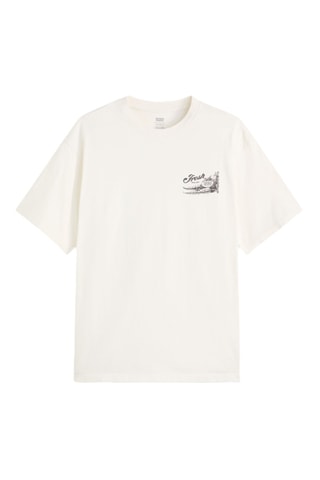 T-shirt LSE Vintage -  Blanc