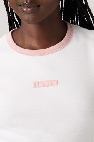 T-shirt Ringer - Bianco