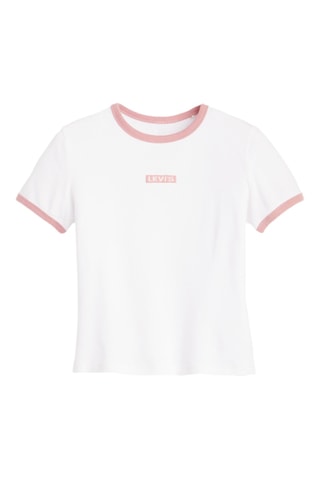 T-shirt Ringer - Bianco
