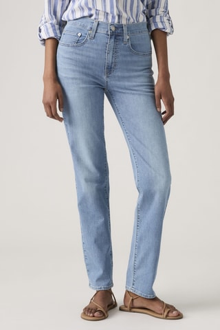 Jeans 724™ straight a vita alta - Indaco