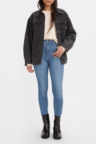 Jean taille haute skinny Mile High - Indigo foncé
