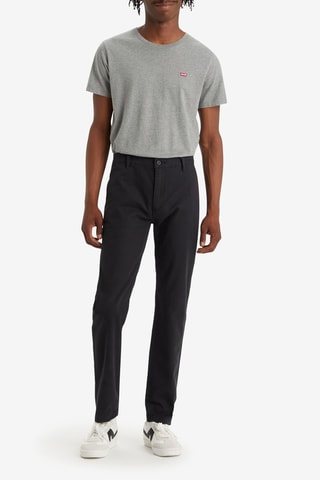 Pantaloni chino slim - Nero