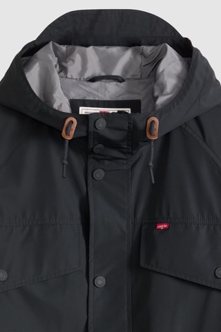 Parka con cappuccio Marina - Nero