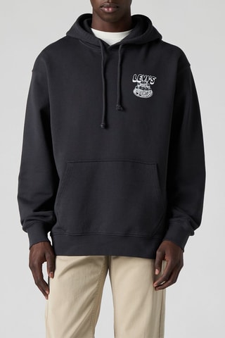 Sweat à capuche Relaxed - Noir