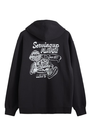 Sweat à capuche Relaxed - Noir