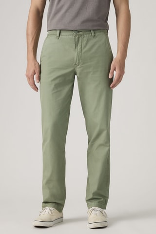 Pantaloni chino - Verde salvia