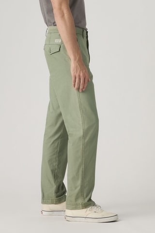 Pantaloni chino - Verde salvia