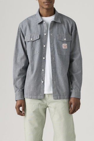 Chemise LS Worker - Indigo