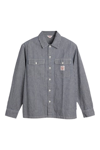 Chemise LS Worker - Indigo