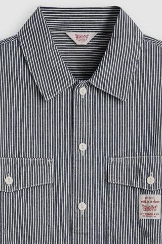 Chemise LS Worker - Indigo