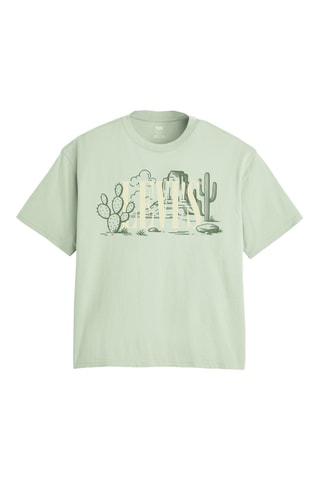 T-shirt Boxy - Vert clair