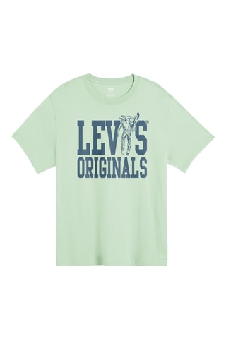T-shirt relaxed - Vert clair