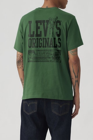 T-shirt relaxed - Vert