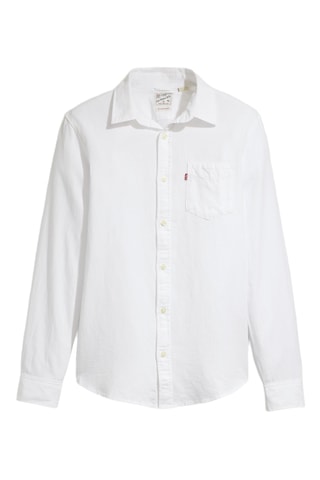 Chemise en lin Sunset - Blanc