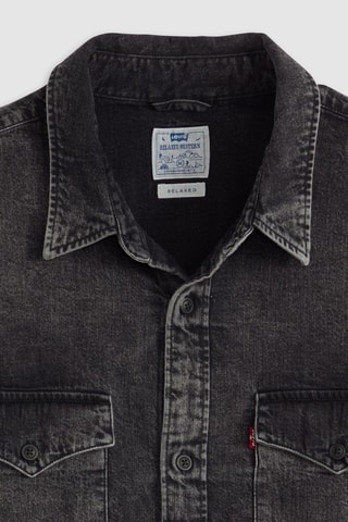 Chemise relaxed - Gris foncé