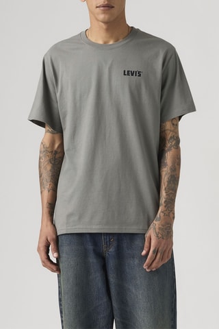 T-shirt Relaxed - Gris