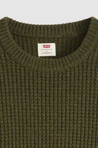 Pull en laine Presidio - Vert kaki