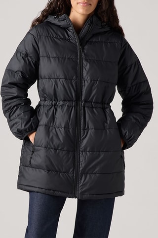 Piumino con cappuccio Outerwear - Nero