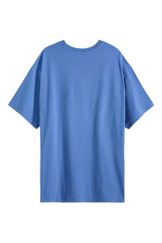 T-shirt relaxed - Bleu