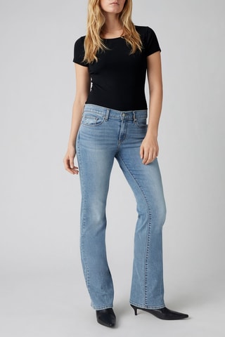 Jeans bootcut - Indaco